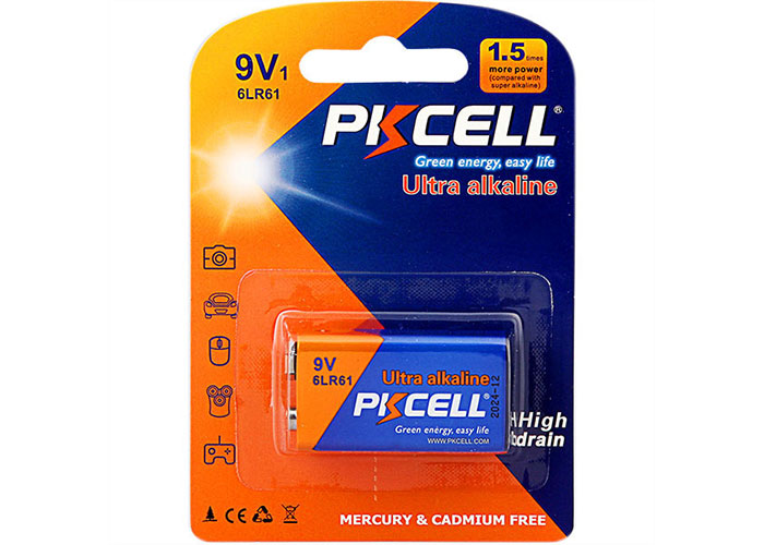 6LR61 9V Ultra alkaline battery
